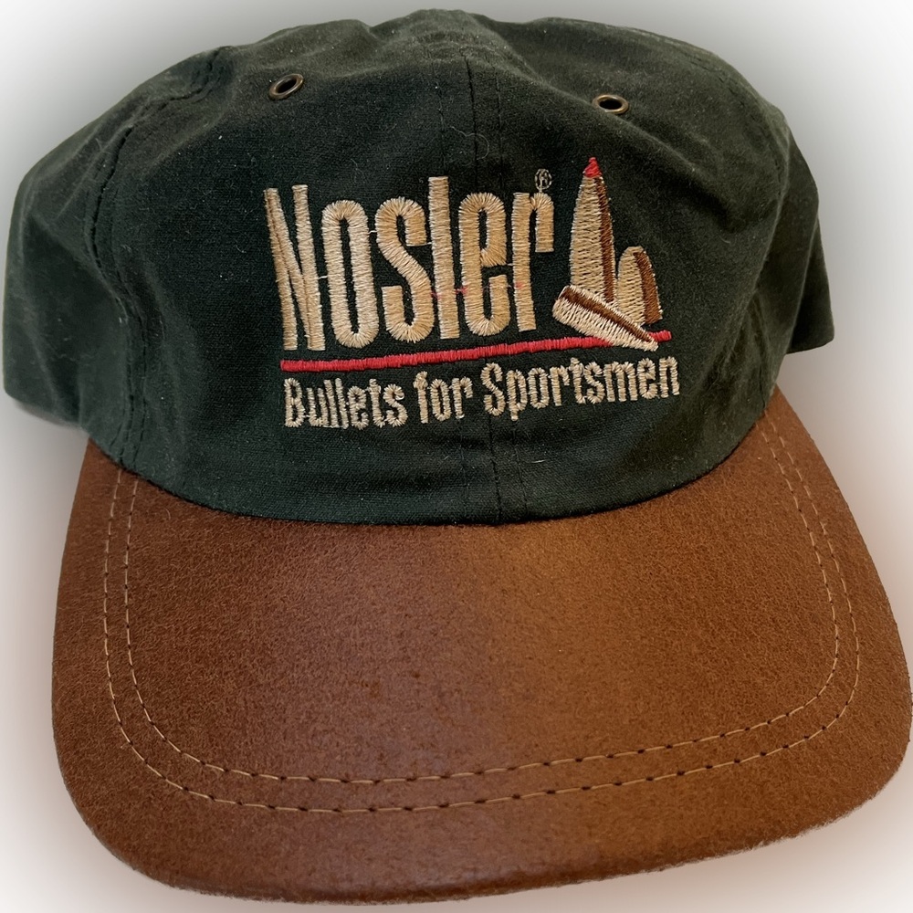 Nosler Sportsmen Ball Cap Green Tan Red